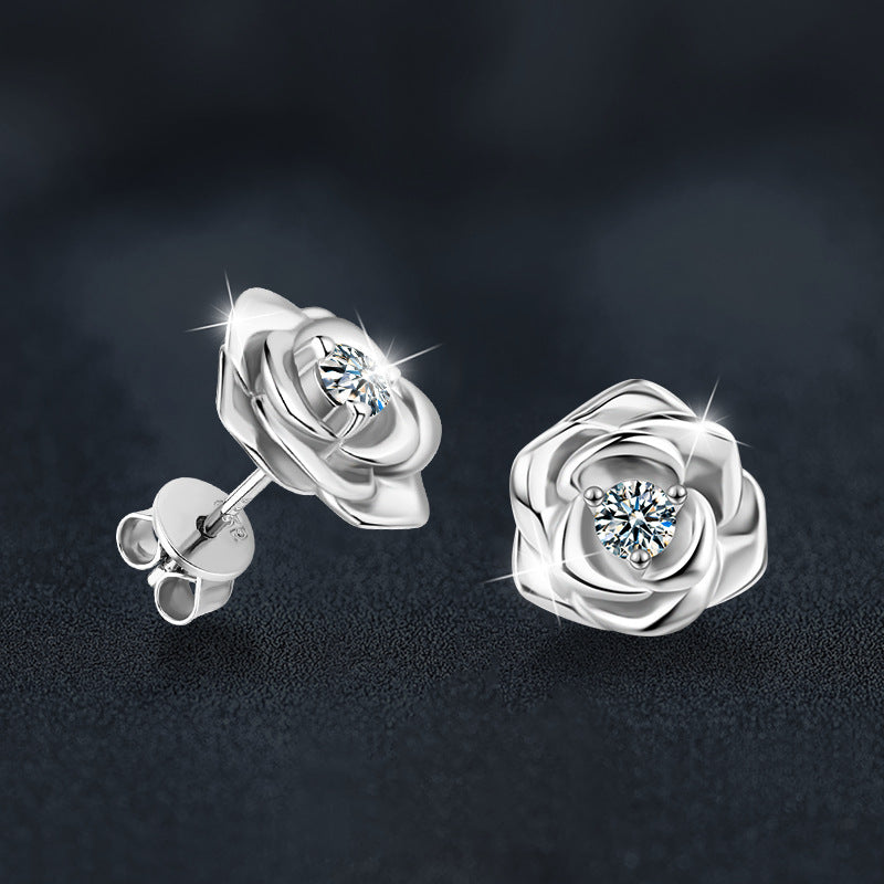 Rose Sparkle Earrings